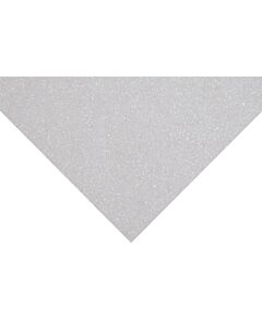 White Glitter Felt 23cmx30cm/9x11in - 1 piece