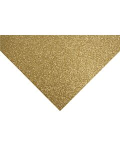 Gold Glitter Felt 23cmx30cm/9x11in - 1 piece
