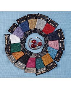 Gold Rush Glitter Thread Bundle