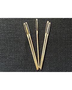 Gold Plated Tapestry Needles - Size 18 (Pack of 5)