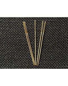 Gold Plated Tapestry Needles - Size 26 (Pack of 5)