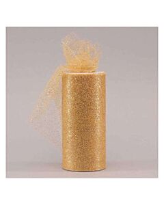 Gold Net Tulle 15 cm wide