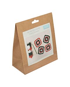 Trimits My First Crochet Kit - Granny Squares