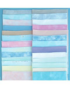 Hand Dyed Fabric Selection - 28Ct Evenweave