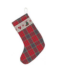 Rico Christmas Heart Stocking Cross Stitch Kit