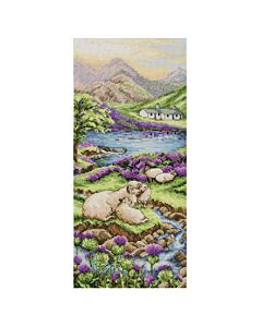 Highlands Landscape Counted Cross Stitch Kit