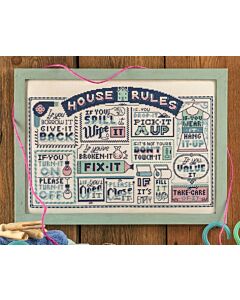 Cross Stitcher Project Pack - House Rules XST347