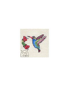 Mouseloft Hummingbird Cross Stitch Kit - 004-L08stl