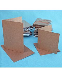 KRAFT SINGLE FOLD CARD PACK