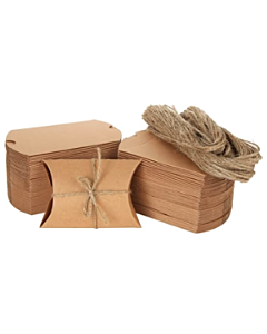 Kraft Pillow Boxes