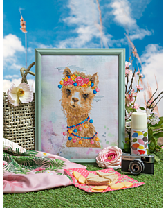 Cross Stitcher Project Pack - Simply Llamazing - XST357