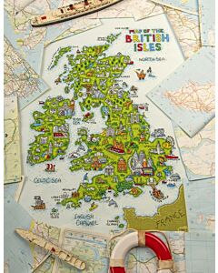 Cross Stitcher Project Pack - British Isles Map XST345 & XST346