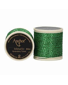 Anchor Metallic Thread - 322 - Green