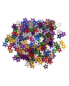 Multi Coloured Star Sequins