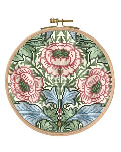 BL1175/77 - V & A J H Dearle - Myrtle Cross Stitch Kit - 20% Off RRP