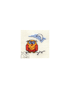 Mouseloft Old Ollie Owl Cross Stitch Kit - 00F-008itw
