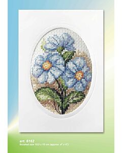 Orchidea Card kit - Blue Flower
