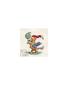 Mouseloft Party, Party, Party Cross Stitch Kit With Card And Envelope - P34stl