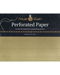 PP7 - Mill Hill Gold Perforated Paper