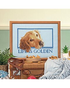Cross Stitcher Project Pack - Life is Golden - Issue 398