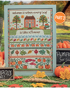 Cross Stitcher Project Pack - Pumpkin Cottage - Issue 401