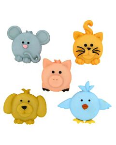 Dress It Up! Buttons - Pudgy Pets