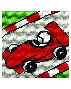 C058K - Racing Car Gobelin Printed Tapestry Starter Kit - 20% off RRP