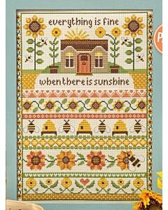 Cross Stitcher Project Pack - Sunshine & Flowers - Issue 399