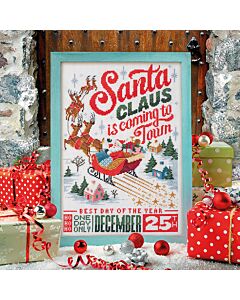 Cross Stitcher Project Pack - Issue 415 - Santa's Stopping By...