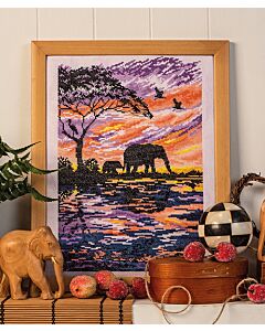 Cross Stitcher Project Pack - issue 392 - Savanna Sunset