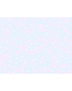 Fabric Flair 14ct Aida Fairy Dust Blue/Pink