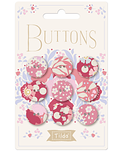 Tilda Plum Garden Buttons - 400024 