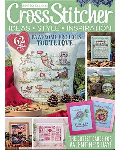 Cross Stitcher Magazine issue 392 February 2023 Old Office Copy 