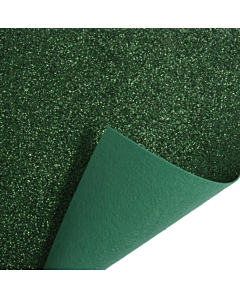 Green Glitter Felt 23cmx30cm/9x11in - 1 piece