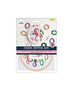 Simply Make Cross Stitch Kit - Seahorse