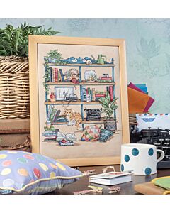 Cross Stitcher Project Pack - Issue 405 - Cosy Bookshelves