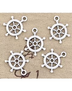 Ships Wheel Charms - pack of 4