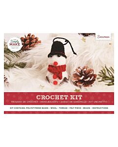 Crochet Snowman Kit