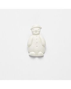 Christmas Snowman Button - Pack of 2