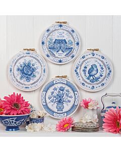 Cross Stitcher Project Pack - Issue 412 - Something Blue... Single Sampler with Hoop