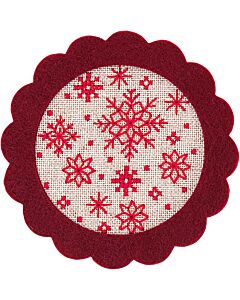Rico Star Felt Hanger Cross Stitch Kit