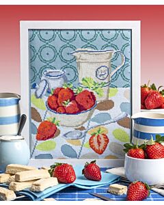 Cross Stitcher Project Pack - Strawberries and Cream XST344