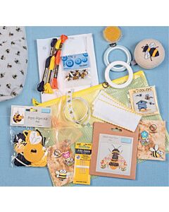Summer Buzz Stitching Bundle - A4 Zip Bag