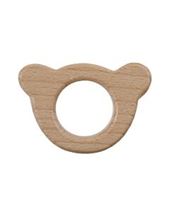 Wooden Teddy Craft Ring