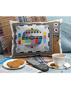 Cross Stitcher Project Pack - Tuned In Cushion XST349