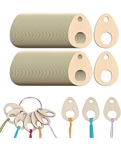 Wooden thread Drops x 50