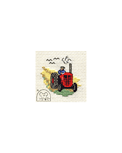 Mouseloft Red Tractor Cross Stitch Kit - 004-N02stl