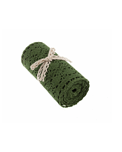 Cotton Lace Trim - Green