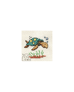 Mouseloft Stitchlets - Turtle - 004-QO2stl