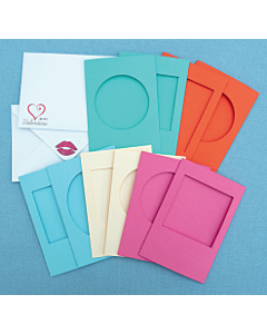 Valentine's Card Pack 10 Cards And Valentine designed Envelopes